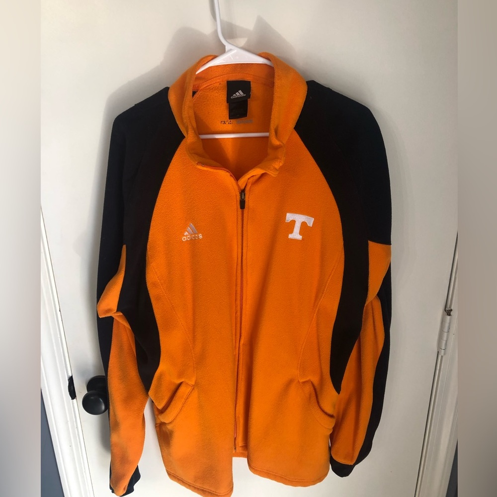 Adidas Tennessee Volunteers Full Zip Fleece - Size L